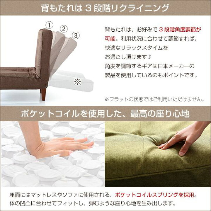 楽天市場】ハイバックソファー 【2人掛け モスグリーン コーデュロイ 