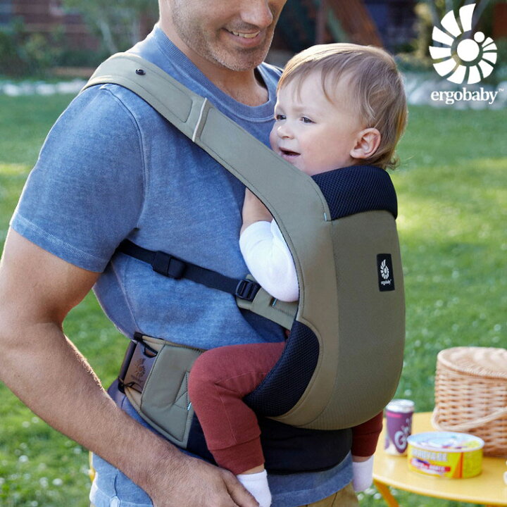 楽天市場】Ergobaby EBC AWAY オリーブグリーン 抱っこひも エルゴ 
