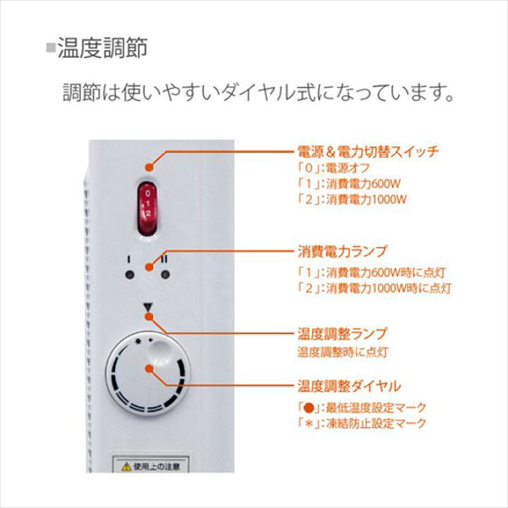 楽天市場】HERUSH マイカパネルヒーター RL-1005 ヒーター パネル 