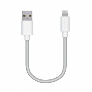 GR iPhoneP[u CgjOP[u 10cm iPad iPod f[^ʐM [d USB-A Lightning MPA-UAL01WH(s)