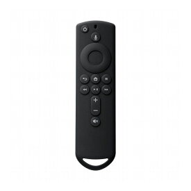 リモコンカバー Fire TV Stick 4K/Fire TV第3世代/Fire TV Cube用 Alexa対応 シリコン製 ブラック AVD-AFTSRCBK エレコム(代引不可)