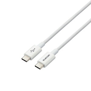 GR ELECOM ^CvC P[u USB Type C to Type C 0.3m PD 60WΉ y Chromebook Mac PC iPad Android Nintendo Switch  Type-C @Ή z zCg(s)yz