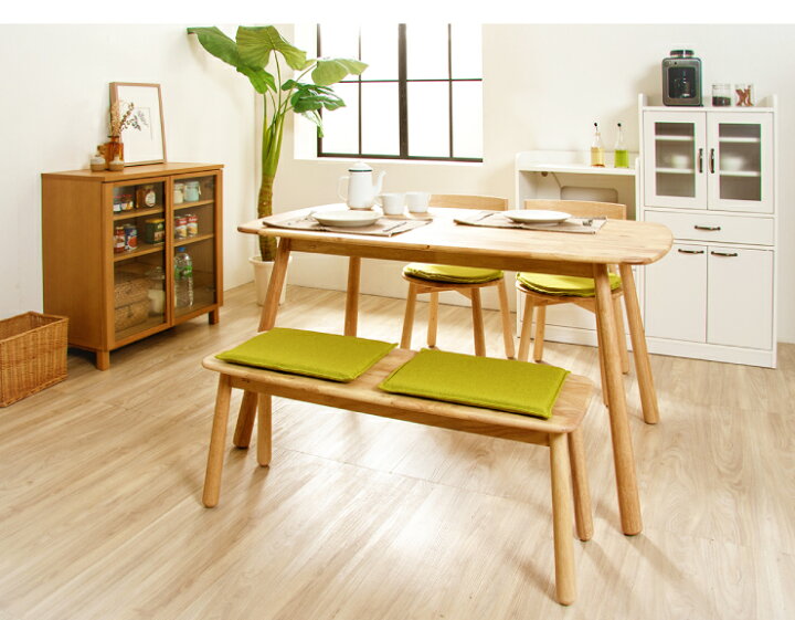 楽天市場】Natural Signature ダイニングテーブル ティムバ 135×80cm 