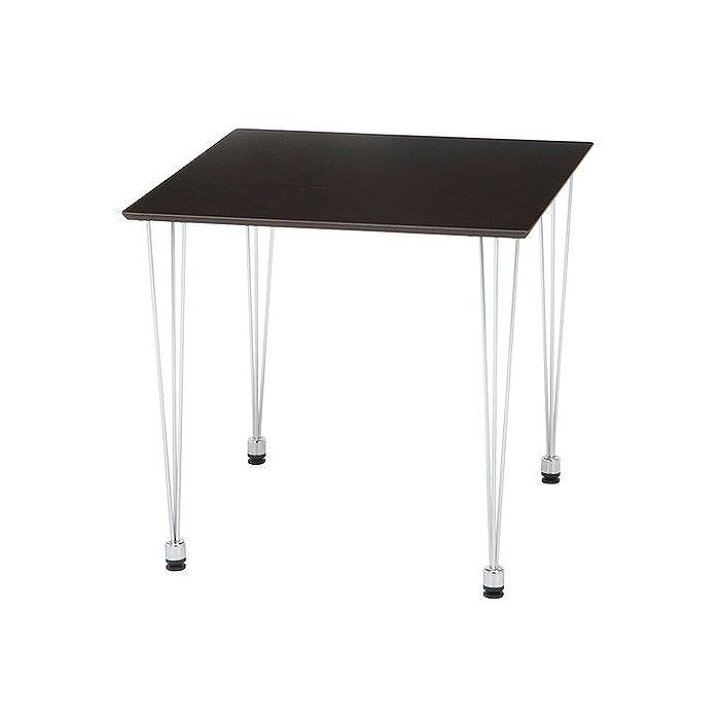 楽天市場】ダイニングテブル W750×D750×H720mm MDF スチール おしゃれ 