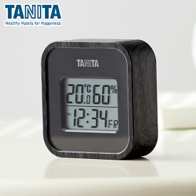 TANITA タニタ デジタル温湿度計 ブラックTT-571-BK 温度 湿度 温度計 湿度計 気温 室温【送料無料】