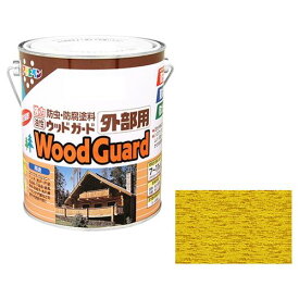 アサヒペン・油性ウッドガード外部用・1．6Lーパインー15【送料無料】
