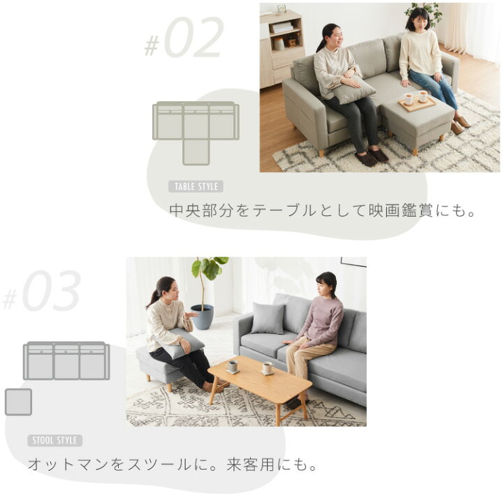楽天市場】ソファー ソファ カバーリング 3人掛け カウチソファ レトロ  