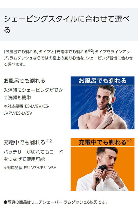 楽天市場】パナソニック メンズシェーバー ラムダッシュPRO 5枚刃 ES
