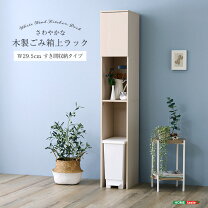 楽天市場】ゴミ箱上を活用できる下段オープンすき間収納庫の通販