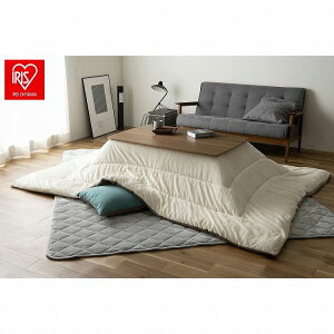 アイリスオーヤマ こたつ掛布団 KKBA-2419 グレージュ/アイボリー IRIS OHYAMA(代引不可)【送料無料】