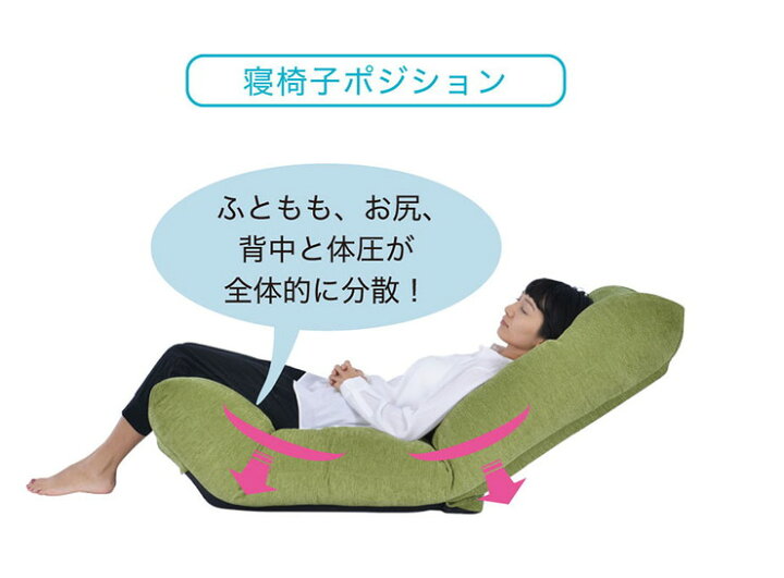 楽天市場】日本製 座椅子 リヨン クッション ごろ寝 椅子 チェア 