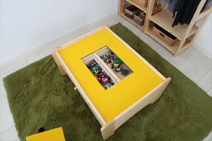 楽天市場】プレイテーブル 幅120cm テーブル PLAY TABLE 日本製 木製 