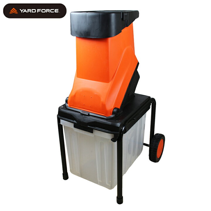 楽天市場】YARD FORCE 枝シュレッダー 枝木粉砕機 枝粉砕器 枝木の処分 