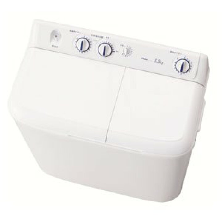 楽天市場】ハイアール 5.5kg 2槽式洗濯機 ホワイトHaier JW-W55E-W(代 