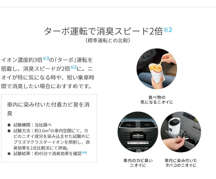 お取り寄せ シャープ プラズマクラスター イオン発生機 車載用 カップ型 高濃度 消臭 ブラック Ig Kc15 Fucoa Cl