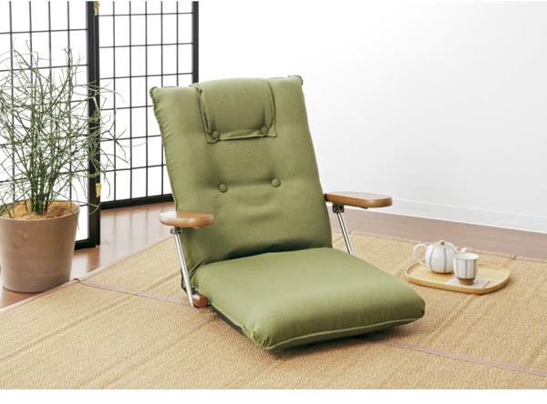 楽天市場】ポンプ肘式座椅子 YS-1075C 木肘 ポンプ式アーム 座椅子 