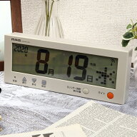 ノア精密 MAG マグ 電波カレンダー こよみん W-762BE-Z 電波時計 デジタル 置き 掛け カレンダー 温度 曜…