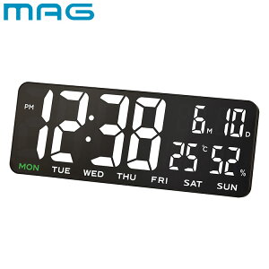 MAG(}O) |v uv  CeA LED USBd xv xv xv J_[ Ԏ c13×35cm ubN zCgA[ W-813 BK mAyz
