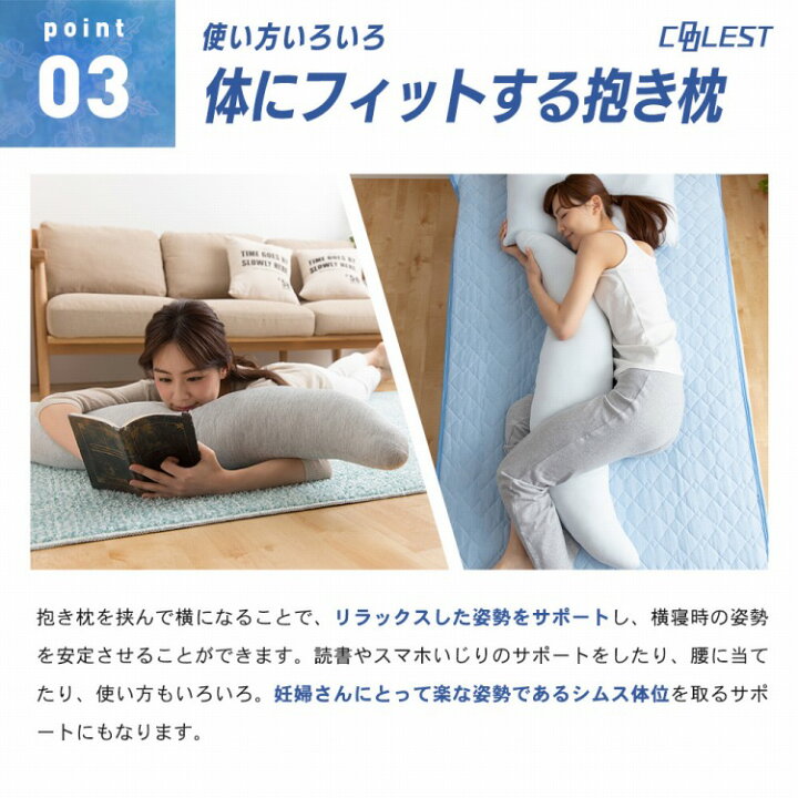 接触冷感 洗える抱き枕 32×120 Q-MAX0.5 冷却 省エネ エコ ひんやり クール ピロー 寝具 丸洗い ウォッシャブル 枕 ロング【送料無料】 リコメン堂インテリア館 ホランダースリープ製品eco-smart clearfresh Kingサイズ枕セット( 2キング枕)並行輸入品