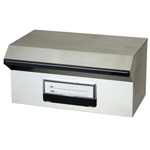 KGY ステンレス ブロックポスト 前入れ後出し 濡れ防止底板付 ステンレス製 郵便受け(代引不可)【送料無料】【smtb-f】