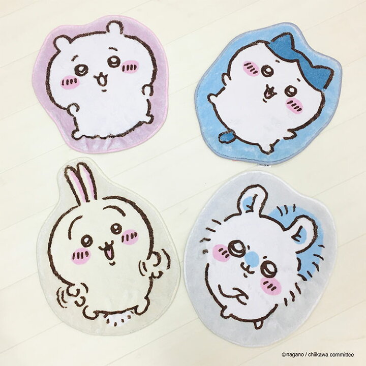 楽天市場】ちいかわ ダイカットマット ちいかわ ハチワレ うさぎ 