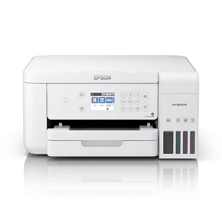 楽天市場】エプソン 大容量インクタンク搭載 A4 EW-M630TW ホワイト 