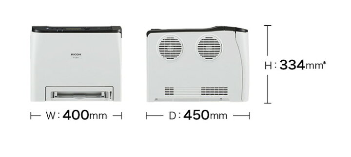 楽天市場】リコー RICOH A4 カラーレーザープリンター RICOH P C301 