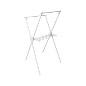 積水樹脂 セキスイ タオルバー付き ものほしスタンド ホワイト MH-80W 洗濯物干し 白 ランドリー スタンド 屋内 部屋干し おしゃれ コンパクト 折りたたみ タオルハンガー付(代引不可)【送料