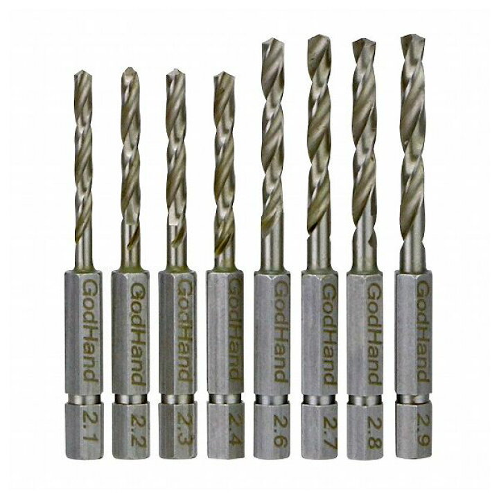 楽天市場 クイックドリルビット8本組 D ゴッドハンド 送料無料 リコメン堂インテリア館