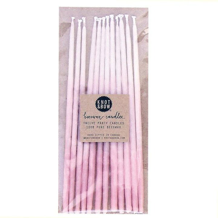 店内限界値引き中 セルフラッピング無料 パステルカラー アソート Hand Dipped Ombre Beeswax Candles Violet 代引不可 Riosmauricio Com