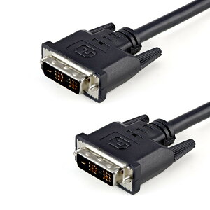 STARTECH.COM LTD DVIDSMM2M 2m DVI-DVONP[u DVI-DfBXvCP[u(IX IX) j^[P[u DVI-D(19s)-DVI-D(19s) 1920x1200 ubN(s)