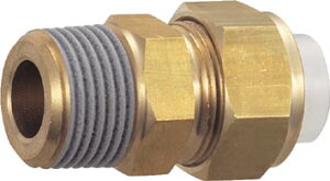TRUSCO �N�C�b�N�V�[���p�� �R�l�N�^ ��10X7.5 �Ă�R3/8�yTS-10X75-03C�z(���̌p��E�`���[�u�E�G�A�z�ǌp��)