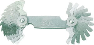 TRUSCO �s�b�`�Q�[�W ����͈�0.25~2.5mm 60°28���g�y156�z(����H��E�Q�[�W)�y���������z
