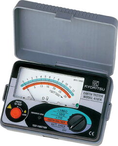 KYORITSU アナログ接地抵抗計(ソフトケース)【MODEL4102A】(計測機器・電気測定器)【送料無料】