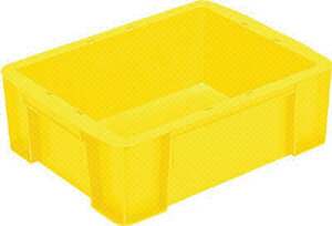 サンコー サンボックス#9Bー2黄【SK-9B-2-YE】(コンテナ・パレット・ボックス型コンテナ)