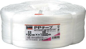 TRUSCO PP�e�[�v ��90mmX����1000m�yTPP-901000�z(���[�v�E�Ђ��E�Ђ�)