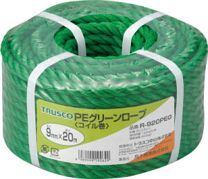 TRUSCO PE�O���[�����[�v 3�� ���a9mmX����20m�yR-920PEG�z(���[�v�E�Ђ��E���[�v)
