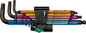 Wera 950SPKL�^9SMN �w�b�N�X�L�[�Z�b�g�y22089�z(�h���C�o�[�E�Z�p�_�����`�E�{�[���|�C���g�Z�p�_�����`)�y���������z