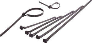 TRUSCO イージーリリ−スタイ幅4.5mm×203mm最大結束φ50耐候性【TRERHV-200MW】(電設配線部品・ケーブルタイ)