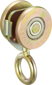 ダイケン 3号ドアハンガー用リング付単車2型【3-2WHL2】(建築金物・工場用間仕切り・ドアハンガー)