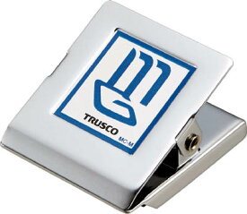 TRUSCO マグネット金属クリップ 46X51【MC-L】(OA・事務用品・クリップフック)