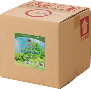 TRUSCO 除菌・消臭剤シュアフォレッシュ パックインボックス10L【TDDE-10】(労働衛生用品・消臭剤)【送料無料】