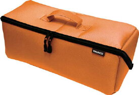 TRUSCO 大開口布製工具ケース オレンジ 420mm【TDTC-420-OR】(工具箱・ツールバッグ・ツールホルダ・バッグ)