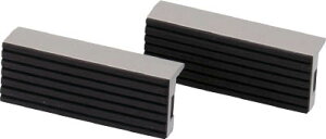 TRUSCO アルミ製口金(ゴム表面) 125mm【TVRK-125】(クランプ・バイス・バイス)