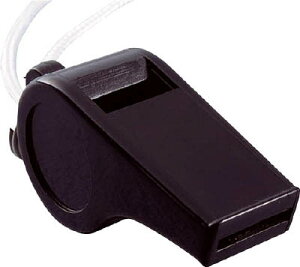 トーヨーセフティ ホイッスル(プラスチック・大型)黒【NO-22】(保護具・安全ベスト)