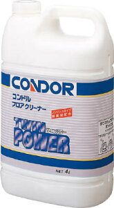 コンドル (床用洗剤)フロアクリーナー ツインパワー 4L【C301-04LX-MB】(清掃用品・洗剤・クリーナー)