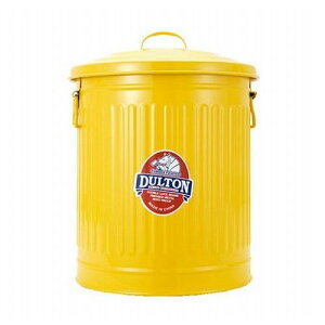 DULTON S~ ӂt 12bg CG[ O  X`[  킢 CeA G AJG C_XgA JWA gbVJ k GARBAGE CAN@YELLOW-S (