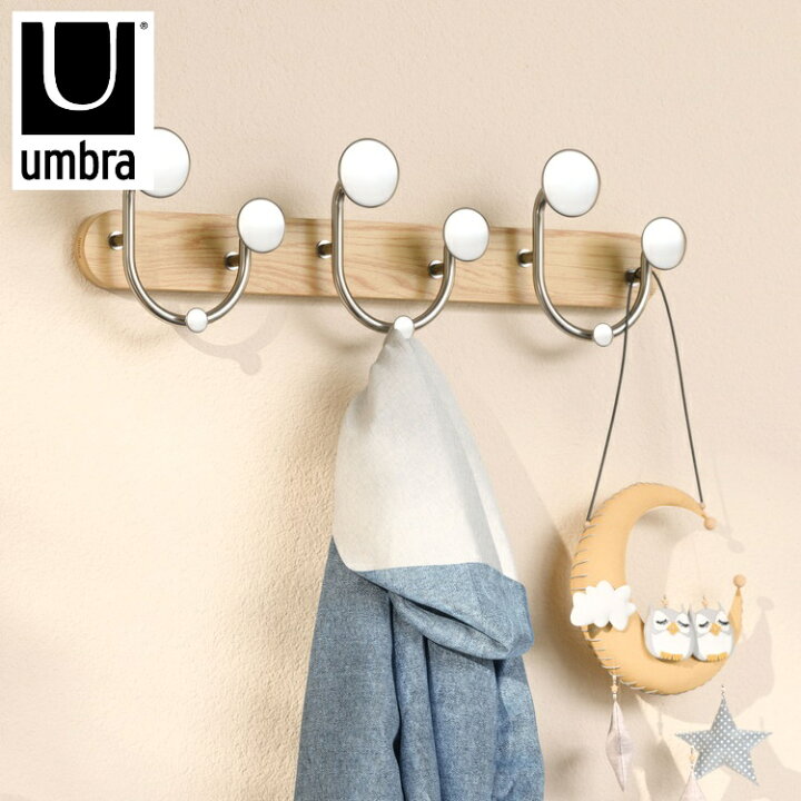 楽天市場】umbra アンブラ フックメロディ 9個 9フック 壁掛け 