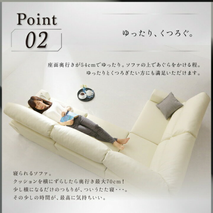 楽天市場】フロアソファ フロアコーナーソファ ソファ ハイタイプ 4P 