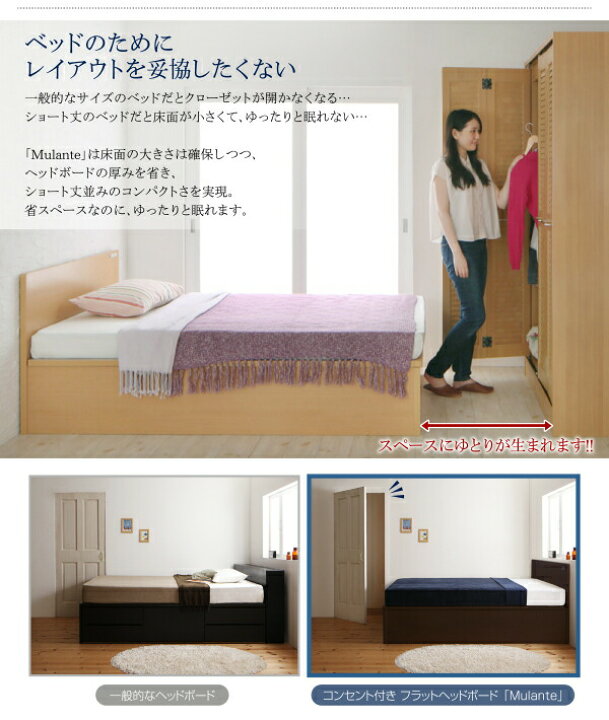 楽天市場】ベッド ベット 収納付きベッド 収納 収納付 跳ね上げ 
